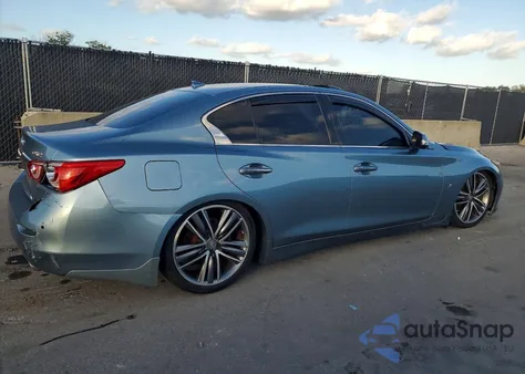 2014 Infiniti Q50 Base from USA, damaged, VIN JN1BV7AR3EM696582